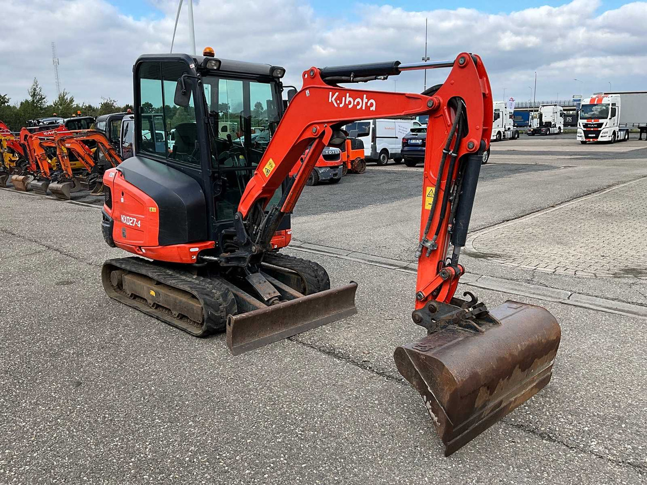 Minigrävmaskin Kubota KX027-4 HI: bild 7 Minigrävmaskin Kubota KX027-4 HI: bild 7