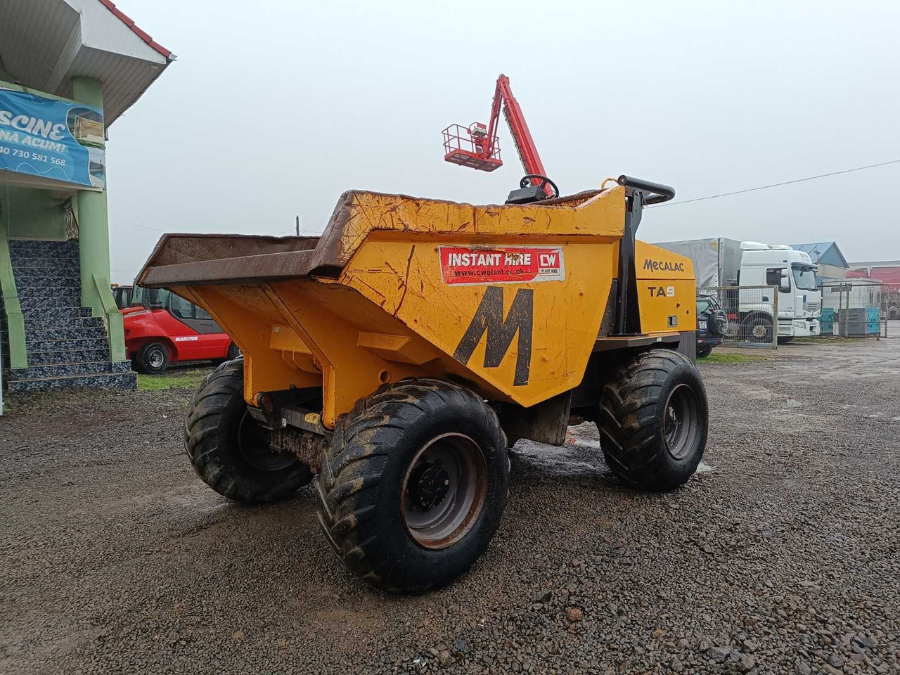 Minitippbil MECALAC - ARTICULATED SITE DUMPER: bild 8 Minitippbil MECALAC - ARTICULATED SITE DUMPER: bild 8