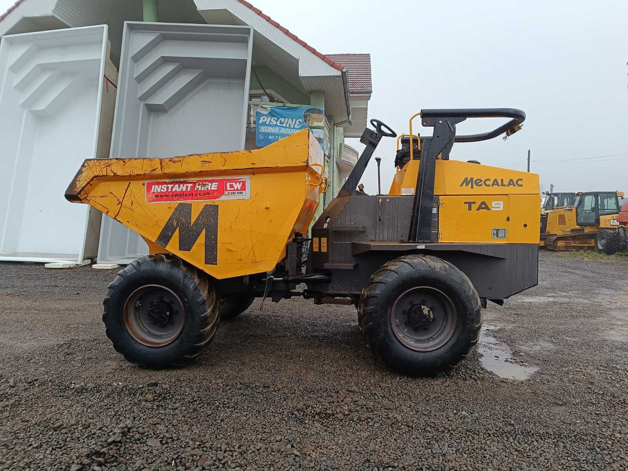 MECALAC - ARTICULATED SITE DUMPER - Minitippbil: bild 5 MECALAC - ARTICULATED SITE DUMPER - Minitippbil: bild 5
