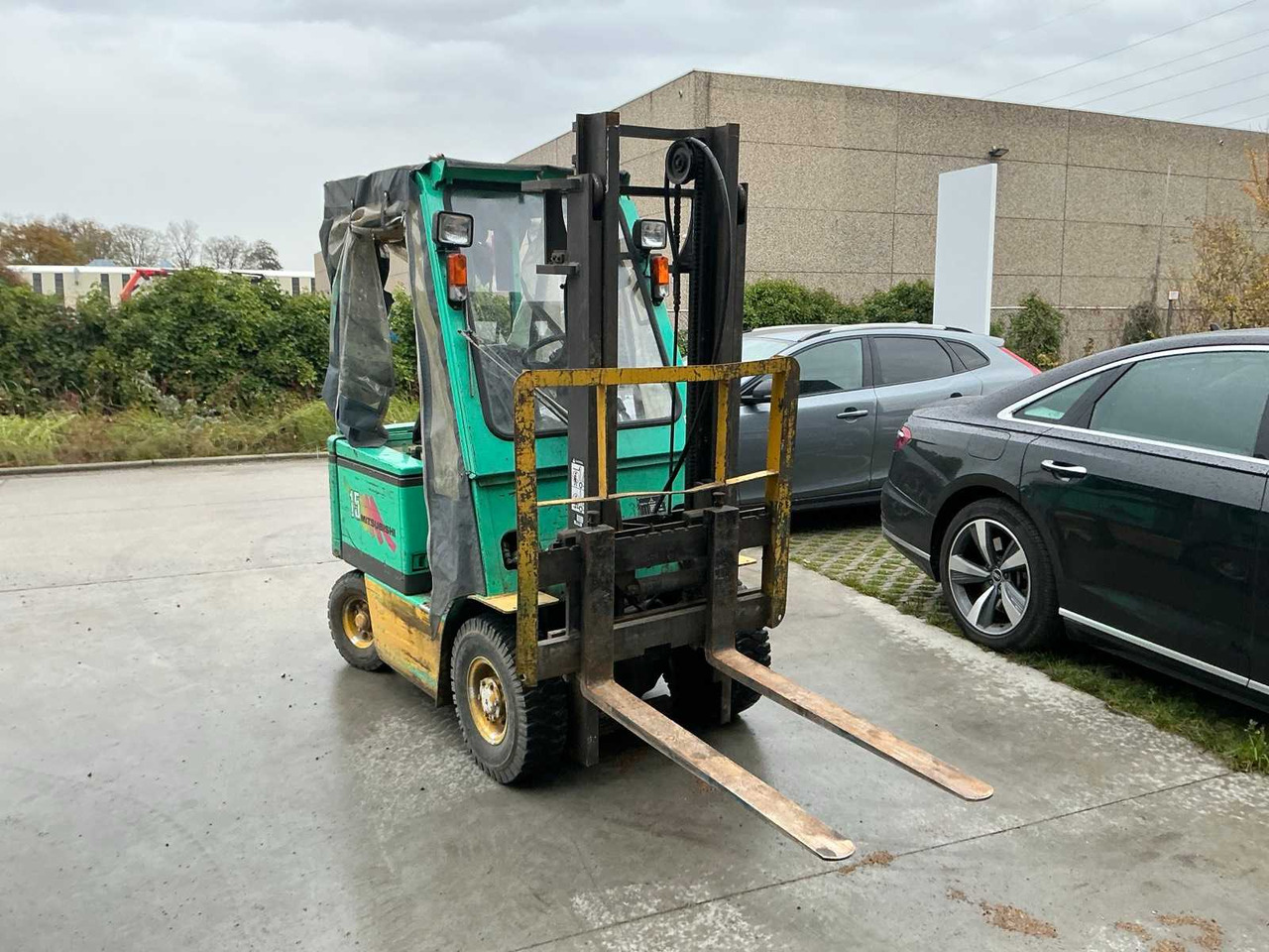 MITSUBISHI FB15 FORKLIFT - Motviktstruck: bild 2 MITSUBISHI FB15 FORKLIFT - Motviktstruck: bild 2