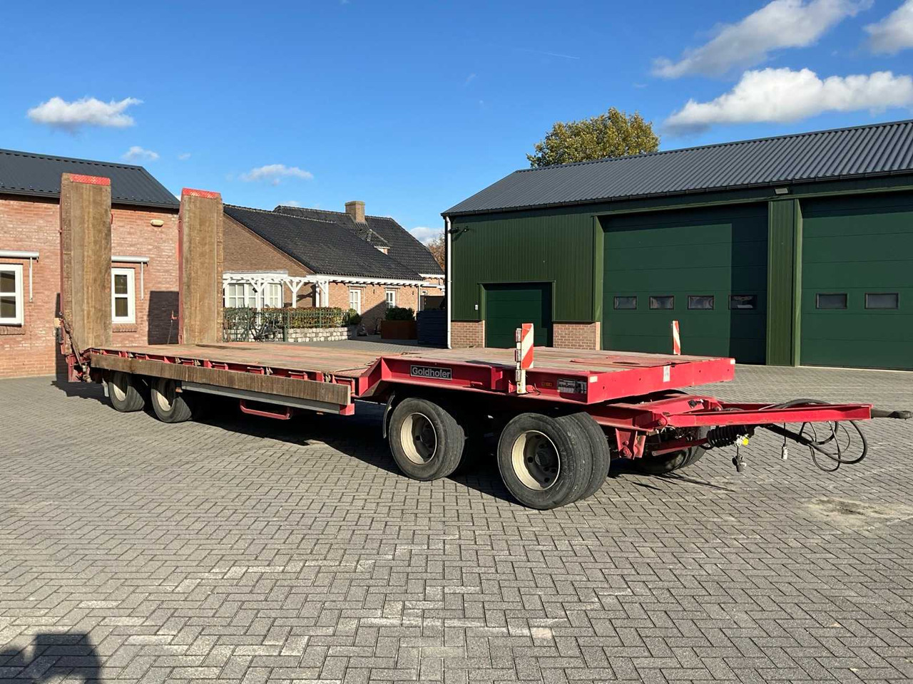 2001 GOLDHOFER TU 4 - 31/80 LOW LOADER - Semitrailer: bild 2 2001 GOLDHOFER TU 4 - 31/80 LOW LOADER - Semitrailer: bild 2