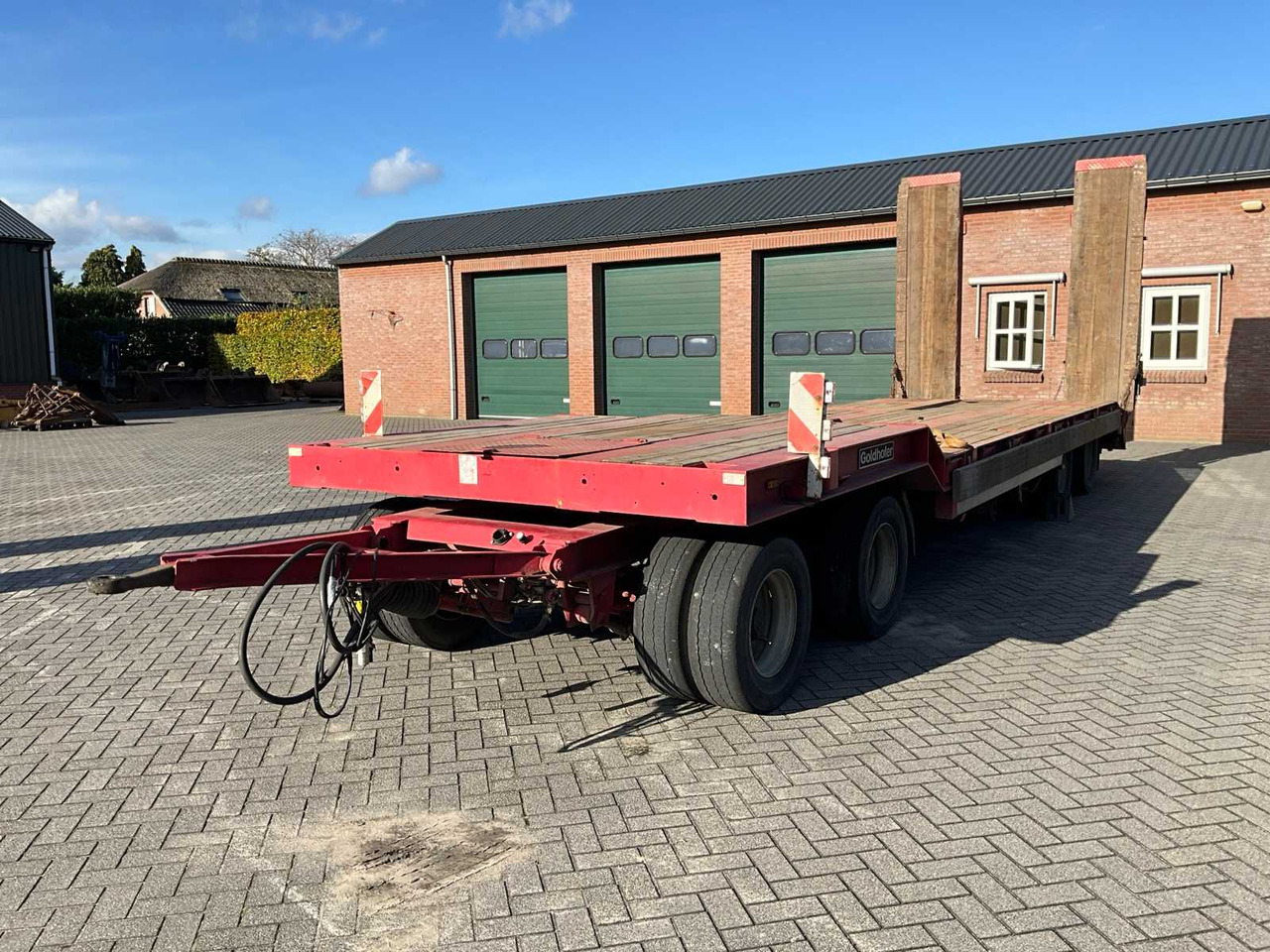 2001 GOLDHOFER TU 4 - 31/80 LOW LOADER - Semitrailer: bild 1 2001 GOLDHOFER TU 4 - 31/80 LOW LOADER - Semitrailer: bild 1