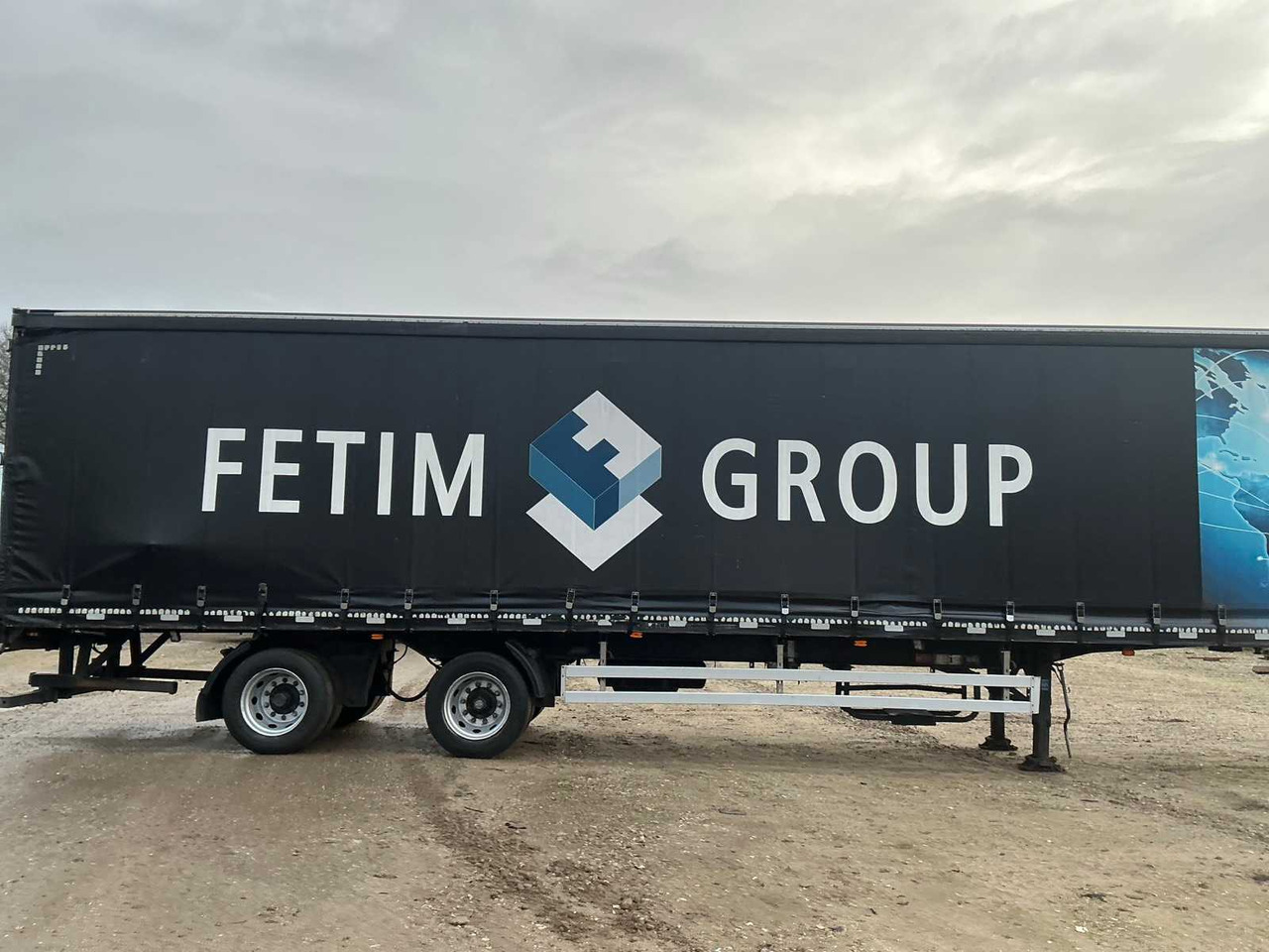 2001 PACTON T2-001 TAUTLINER SEMI-TRAILER - Semitrailer: bild 4 2001 PACTON T2-001 TAUTLINER SEMI-TRAILER - Semitrailer: bild 4