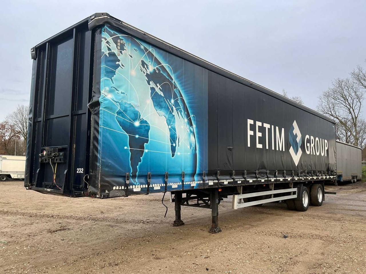 2001 PACTON T2-001 TAUTLINER SEMI-TRAILER - Semitrailer: bild 1 2001 PACTON T2-001 TAUTLINER SEMI-TRAILER - Semitrailer: bild 1