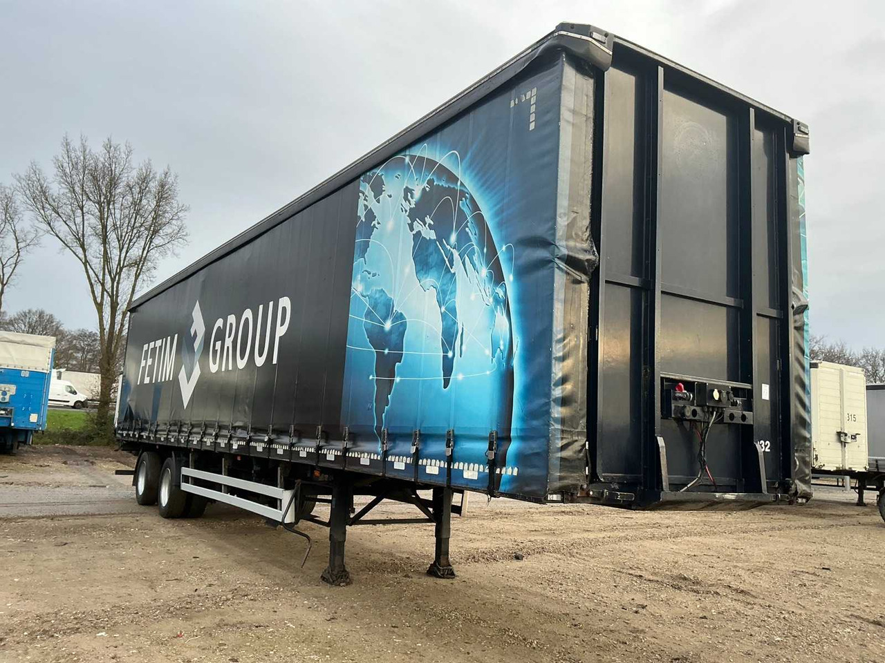 2001 PACTON T2-001 TAUTLINER SEMI-TRAILER - Semitrailer: bild 3 2001 PACTON T2-001 TAUTLINER SEMI-TRAILER - Semitrailer: bild 3