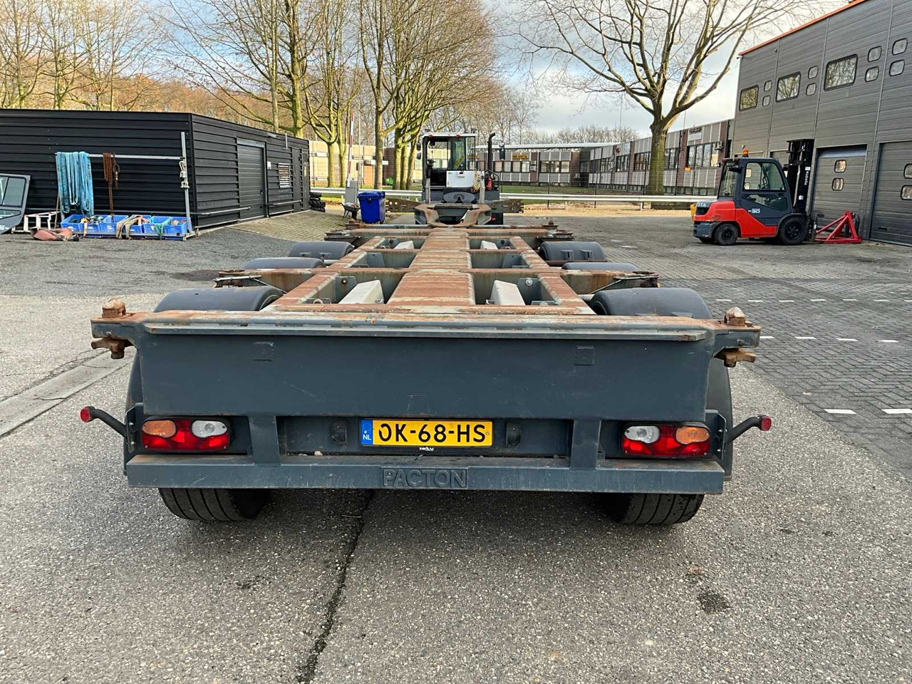 2008 PACTON TXC343 CONTAINER CHASSIS OK-68-HS - Semitrailer: bild 4 2008 PACTON TXC343 CONTAINER CHASSIS OK-68-HS - Semitrailer: bild 4