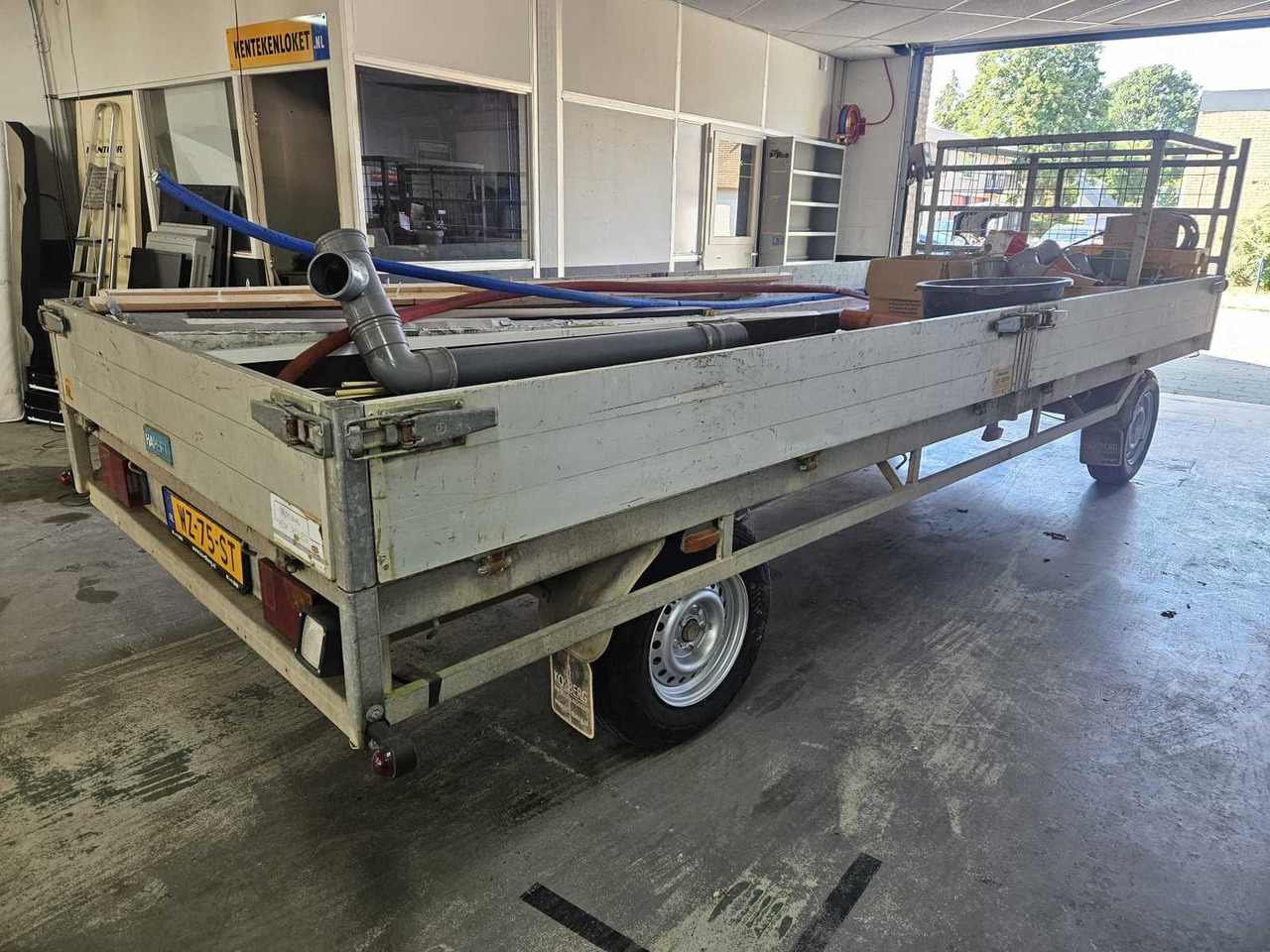 2001 HAPERT V2700 DRAWBAR TRAILER TRAILER - Släp: bild 4 2001 HAPERT V2700 DRAWBAR TRAILER TRAILER - Släp: bild 4