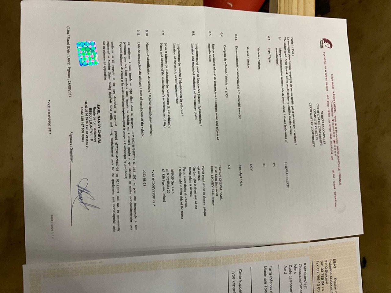 Släp 2024 CHEVAL LIBERTÉ C5 TRAILER: bild 17 Släp 2024 CHEVAL LIBERTÉ C5 TRAILER: bild 17