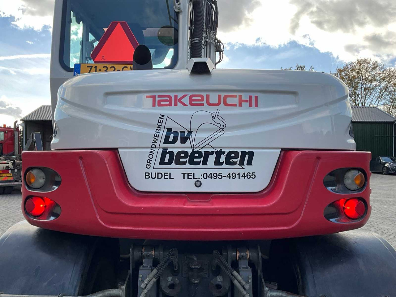 Grävmaskin på däck Takeuchi TB295W: bild 37 Grävmaskin på däck Takeuchi TB295W: bild 37