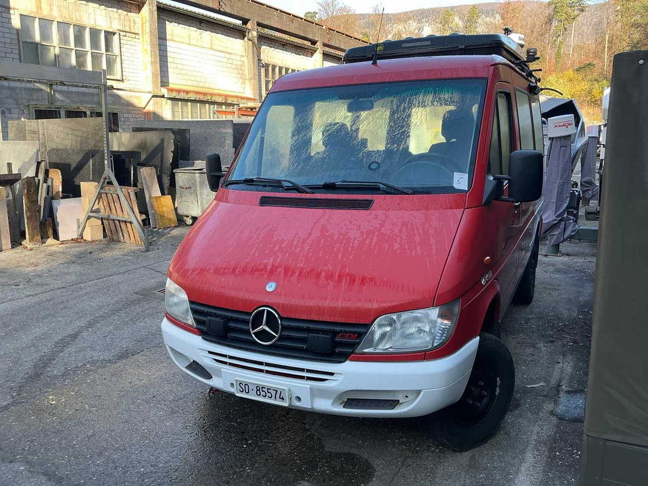 2001 MERCEDES-BENZ 313 CDI 4X4 CAMPER / VAN - Transportbil: bild 2 2001 MERCEDES-BENZ 313 CDI 4X4 CAMPER / VAN - Transportbil: bild 2
