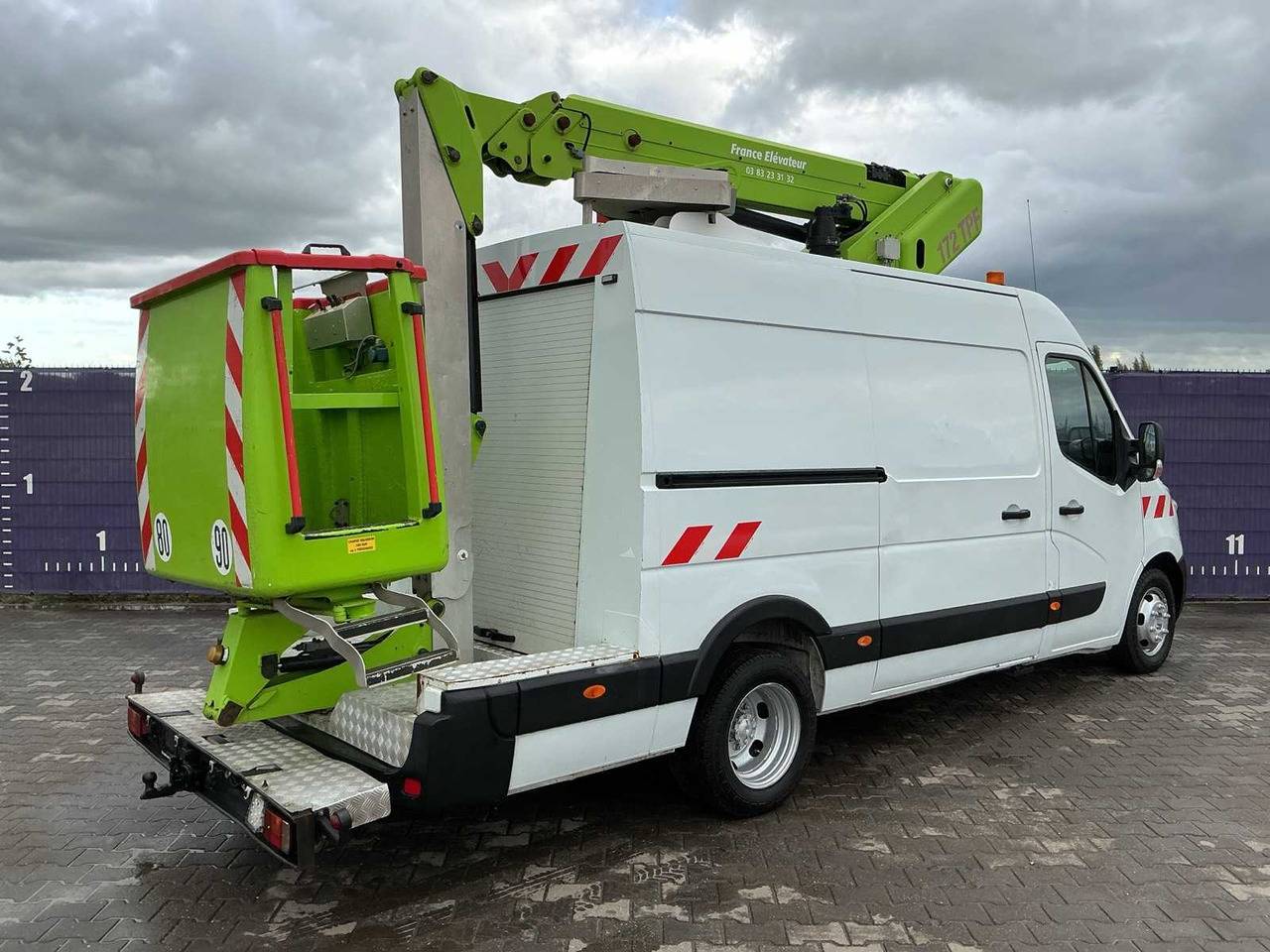 2012 - RENAULT - MASTER - T45 2.3 DCI L3H2 - COMMERCIAL VEHICLE/TRUCK-MOUNTED PLATFORM 17M - Transportbil: bild 4 2012 - RENAULT - MASTER - T45 2.3 DCI L3H2 - COMMERCIAL VEHICLE/TRUCK-MOUNTED PLATFORM 17M - Transportbil: bild 4