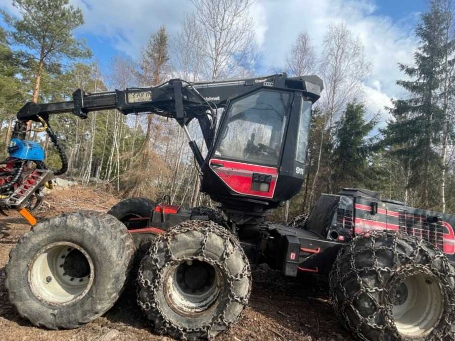 VALMET - 911 - HARVESTER - 1998 - Skördetröska: bild 3 VALMET - 911 - HARVESTER - 1998 - Skördetröska: bild 3