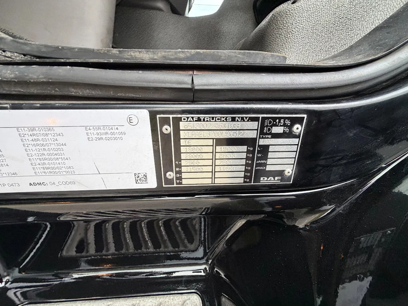 DAF CF 320 LF320.19. EURO6. 2021. 760x248x270 - Kapellbil: bild 5 DAF CF 320 LF320.19. EURO6. 2021. 760x248x270 - Kapellbil: bild 5