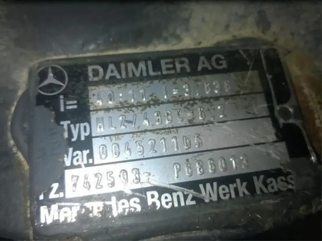 Mercedes-Benz Achteras Atego - Bakaxel för Lastbil: bild 2 Mercedes-Benz Achteras Atego - Bakaxel för Lastbil: bild 2