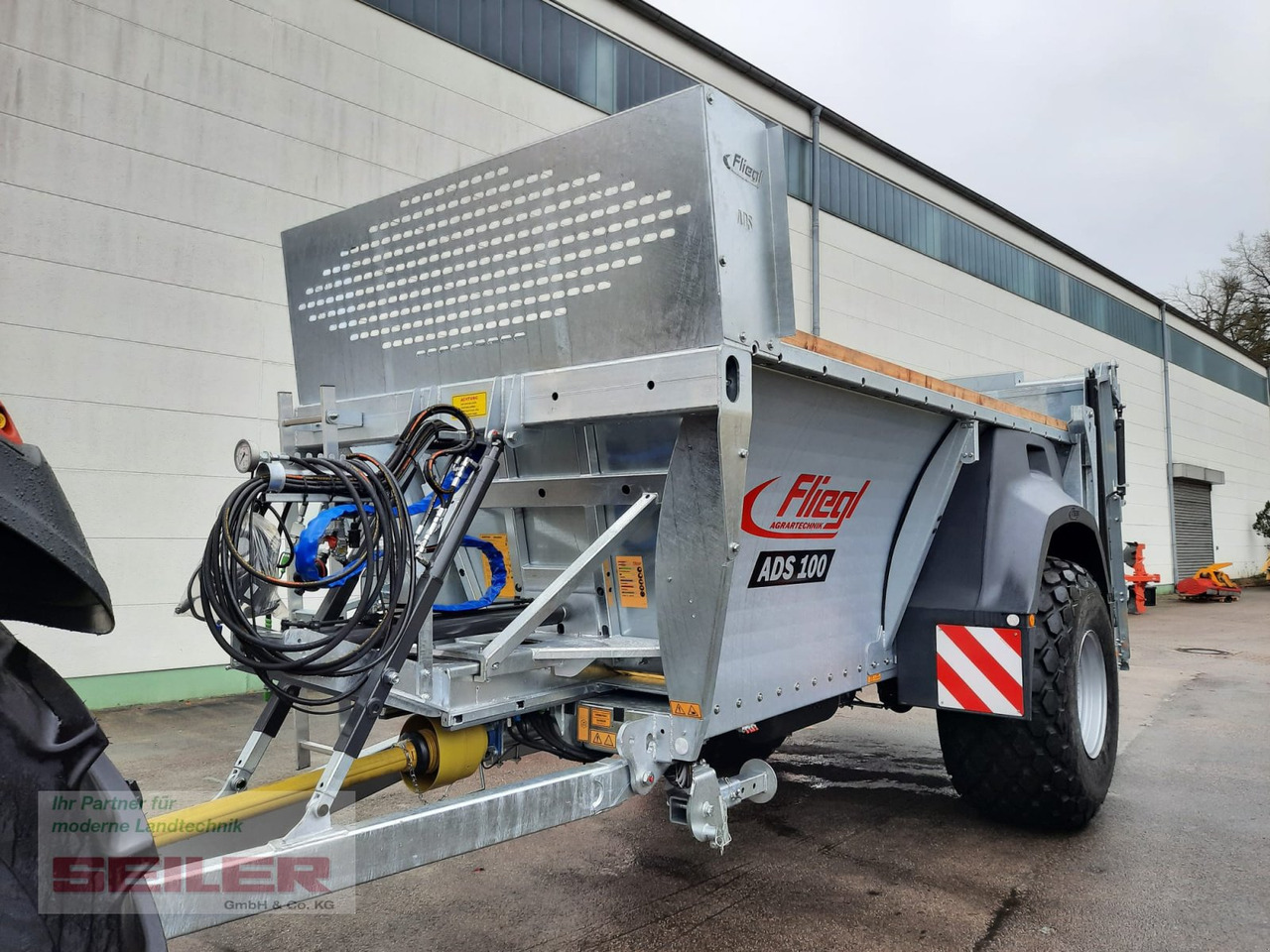 Fliegl ADS 100 Einachs 9m³ - Kletgödselspridare: bild 2 Fliegl ADS 100 Einachs 9m³ - Kletgödselspridare: bild 2