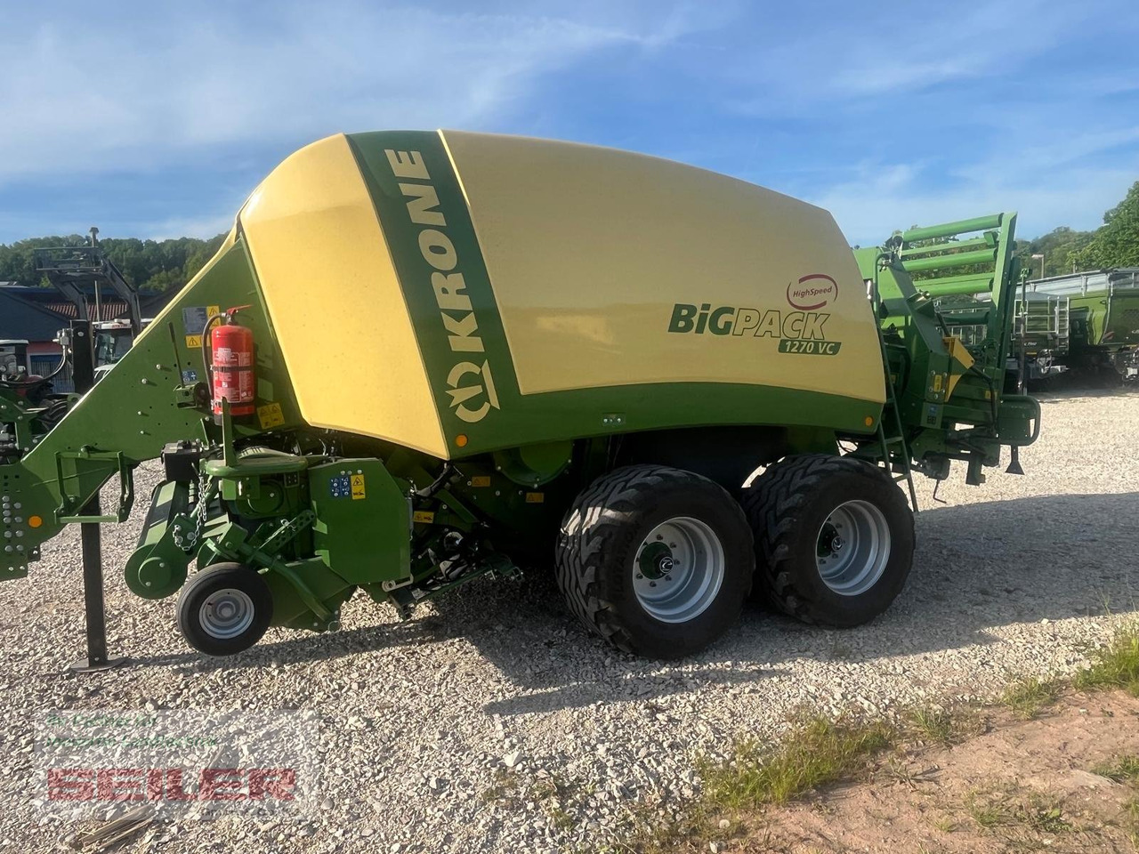 Krone Big Pack 1270 VC - Fyrkantspress, Inplastar: bild 2 Krone Big Pack 1270 VC - Fyrkantspress, Inplastar: bild 2