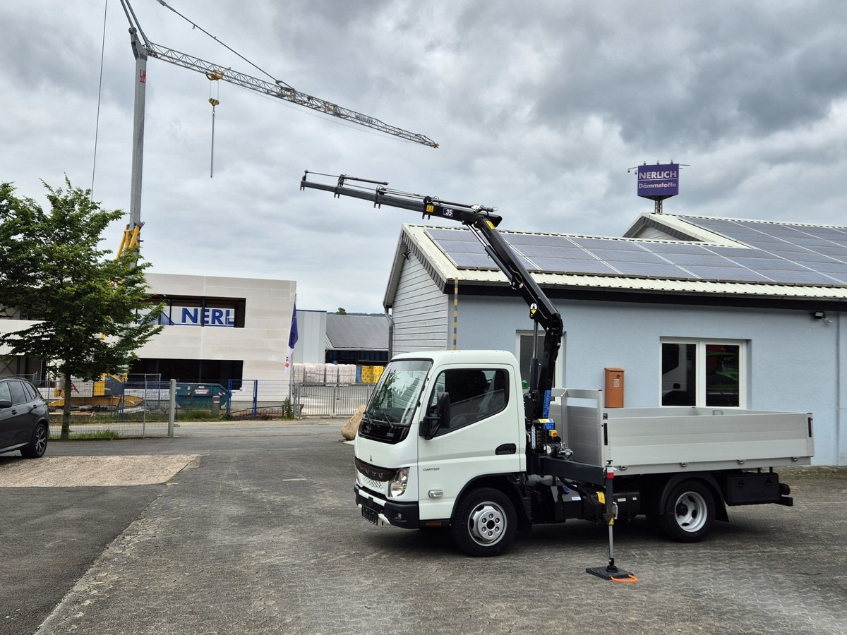 FUSO 3S15 Alu Pritsche 2.80m Ladekran - Transportbil med flak: bild 5 FUSO 3S15 Alu Pritsche 2.80m Ladekran - Transportbil med flak: bild 5