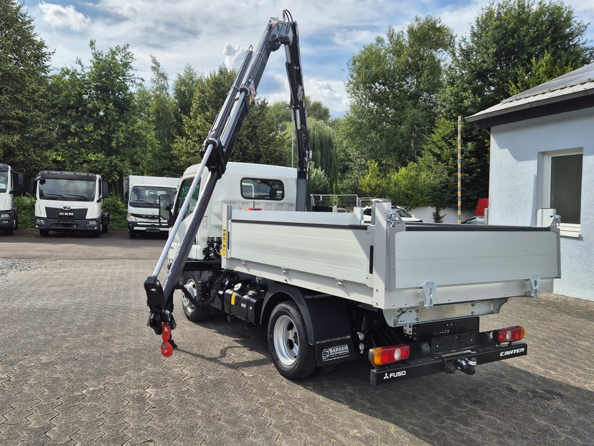 FUSO 3S15 Kipper mit Ladekran Funk 3x hydr. Kran - Transportbil med tippflak: bild 2 FUSO 3S15 Kipper mit Ladekran Funk 3x hydr. Kran - Transportbil med tippflak: bild 2