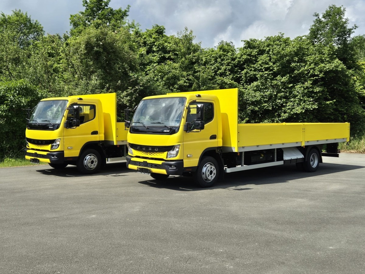 Ny Transportbil med flak FUSO FUSO 9C18 Alu Pritsche 6.1m Mod.25 GSR NL4.0T!: bild 15