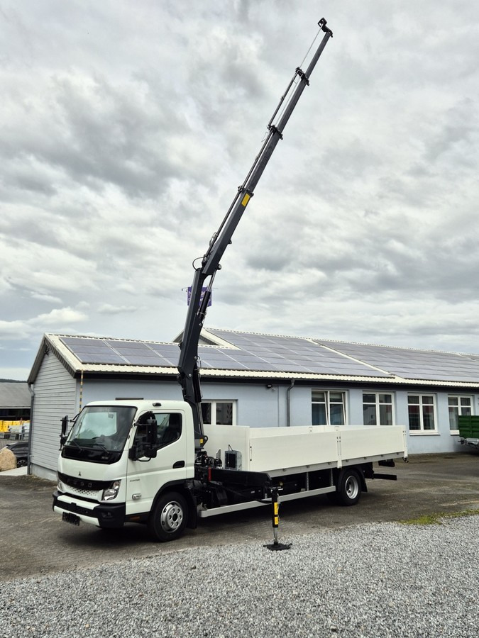 FUSO FUSO 9C18 Canter Alu Pritsche 5.5m Kran 3x hydr. - Transportbil med flak: bild 2 FUSO FUSO 9C18 Canter Alu Pritsche 5.5m Kran 3x hydr. - Transportbil med flak: bild 2