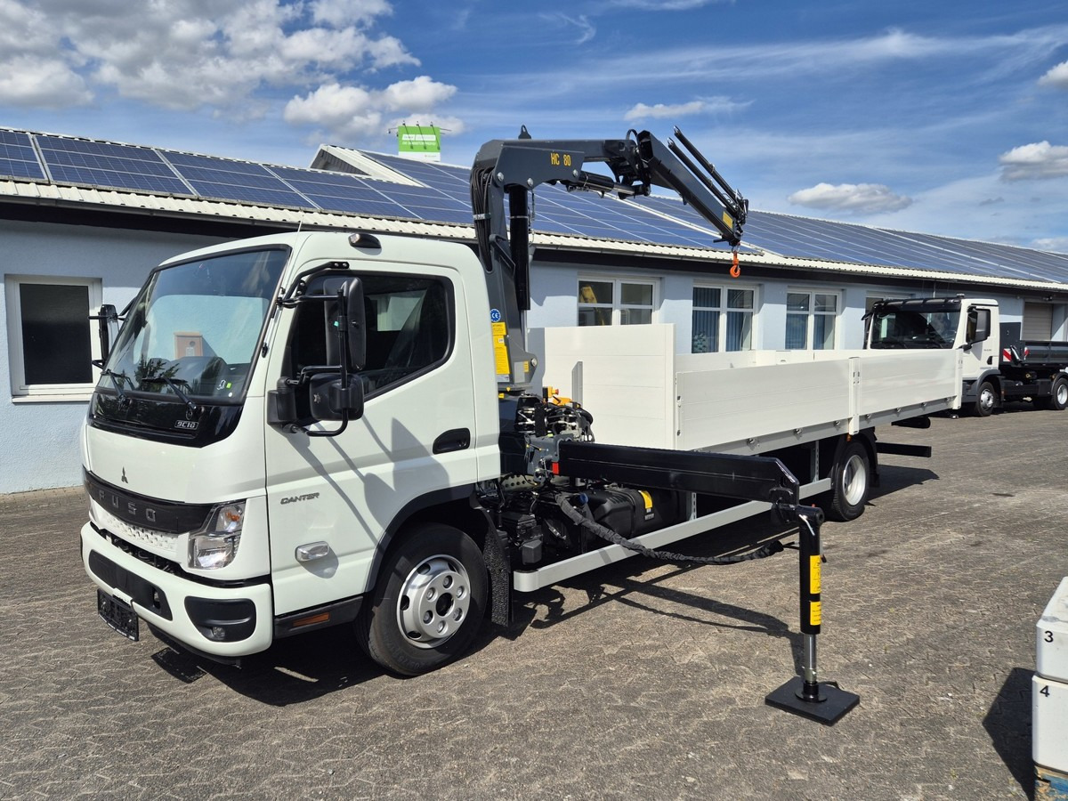 FUSO FUSO 9C18 Canter Alu Pritsche 5.5m Kran 3x hydr. - Transportbil med flak: bild 4 FUSO FUSO 9C18 Canter Alu Pritsche 5.5m Kran 3x hydr. - Transportbil med flak: bild 4