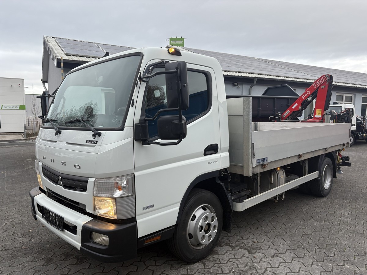 FUSO FUSO 9C18 Canter Pritsche 3.8m Kran 2x hydr. - Transportbil med flak: bild 3 FUSO FUSO 9C18 Canter Pritsche 3.8m Kran 2x hydr. - Transportbil med flak: bild 3