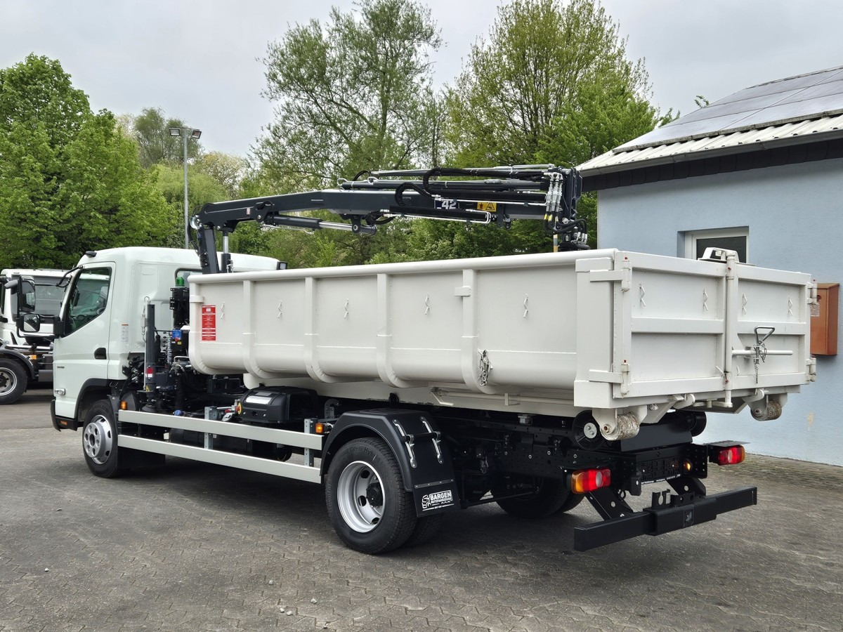 FUSO FUSO 9C18 City Abrollkipper + Ladekran m.Greifer - Lastväxlare lastbil, Kranbil: bild 3 FUSO FUSO 9C18 City Abrollkipper + Ladekran m.Greifer - Lastväxlare lastbil, Kranbil: bild 3