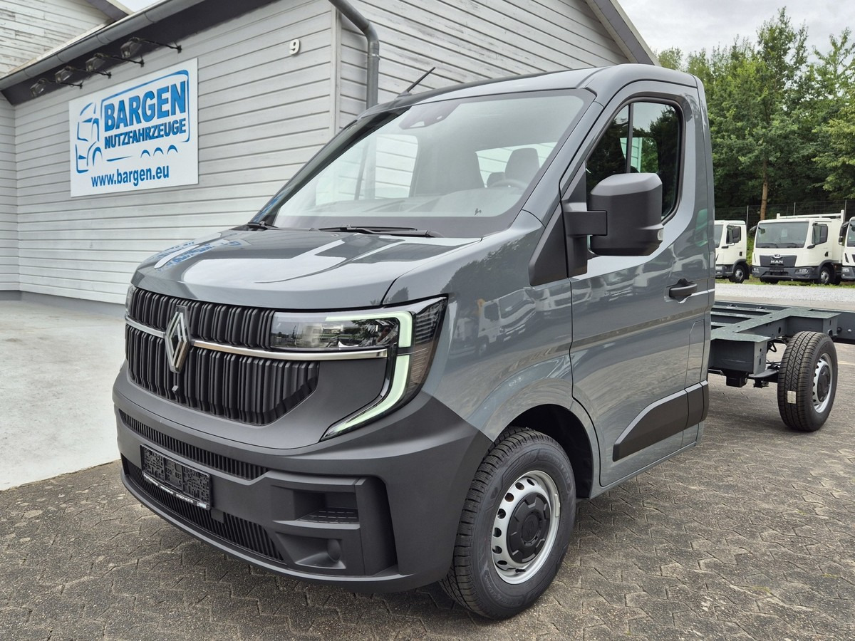 RENAULT Master L2H1 (neues Mod.) Alupritsche m. Kran - Transportbil med flak: bild 1 RENAULT Master L2H1 (neues Mod.) Alupritsche m. Kran - Transportbil med flak: bild 1