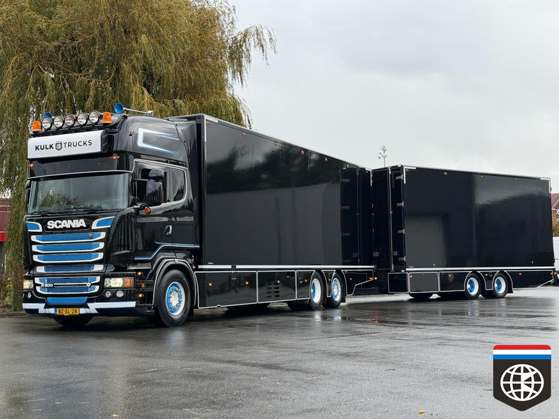 Scania R 500 B 6X2*4 FULL SET - HOLLAND SHOW TRUCK - 2X TAIL LIFT - CONCOURSTAAT - MANUAL - Kylbil lastbil: bild 2 Scania R 500 B 6X2*4 FULL SET - HOLLAND SHOW TRUCK - 2X TAIL LIFT - CONCOURSTAAT - MANUAL - Kylbil lastbil: bild 2