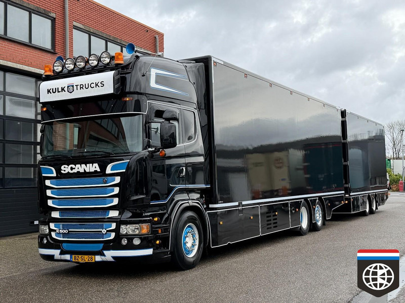 Scania R 500 B 6X2*4 FULL SET - HOLLAND SHOW TRUCK - 2X TAIL LIFT - CONCOURSTAAT - MANUAL - Kylbil lastbil: bild 3 Scania R 500 B 6X2*4 FULL SET - HOLLAND SHOW TRUCK - 2X TAIL LIFT - CONCOURSTAAT - MANUAL - Kylbil lastbil: bild 3