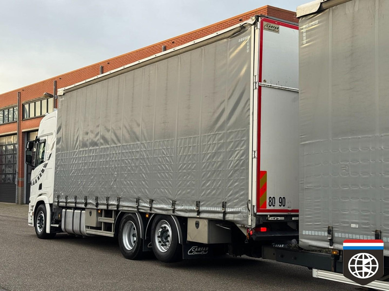 Scania R450 6X2/4 - MEGA volume curtain side combination - Slide roof / lift roof - NIGHT A/C - concourstaat - Kapellbil: bild 4 Scania R450 6X2/4 - MEGA volume curtain side combination - Slide roof / lift roof - NIGHT A/C - concourstaat - Kapellbil: bild 4