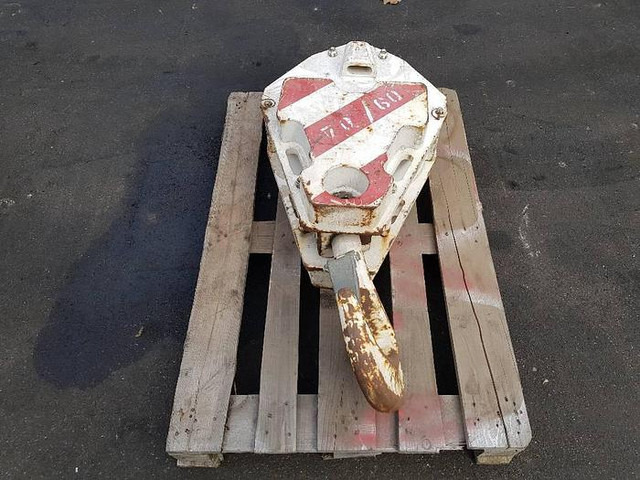 Crane parts and equipment Lifting Block Diversen - Lyftkran: bild 1 Crane parts and equipment Lifting Block Diversen - Lyftkran: bild 1