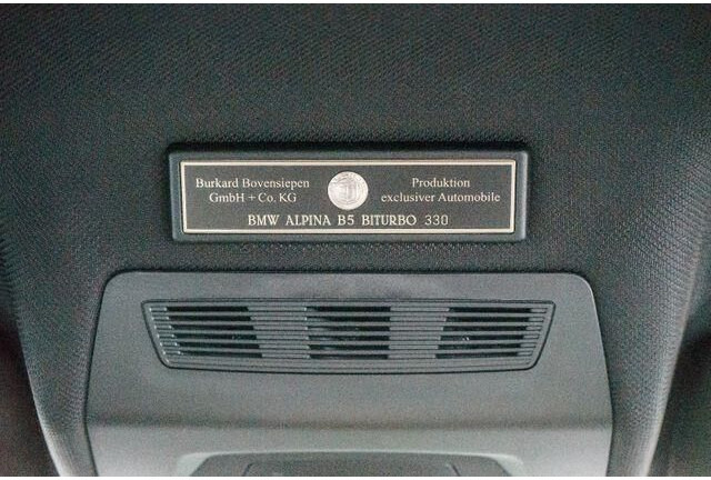 Personbil Alpina B5 4.4 Bi-Turbo/BMW Night Vision/kompl. Historie: bild 19 Personbil Alpina B5 4.4 Bi-Turbo/BMW Night Vision/kompl. Historie: bild 19