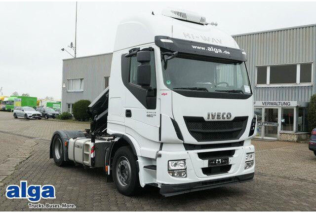 Iveco 460 Stralis 4x2, Kran HMF 1320K3, Hydr., Klima - Dragbil: bild 2 Iveco 460 Stralis 4x2, Kran HMF 1320K3, Hydr., Klima - Dragbil: bild 2