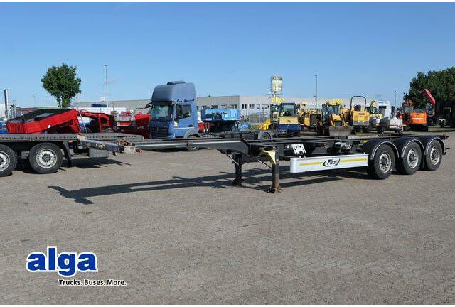Fliegl SDS 380 SDS01, 20/30 & 40 Fuß Container, BPW - Låg lastare semitrailer: bild 1 Fliegl SDS 380 SDS01, 20/30 & 40 Fuß Container, BPW - Låg lastare semitrailer: bild 1