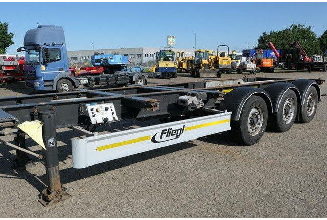 Fliegl SDS 380 SDS01, 20/30 & 40 Fuß Container, BPW - Låg lastare semitrailer: bild 3 Fliegl SDS 380 SDS01, 20/30 & 40 Fuß Container, BPW - Låg lastare semitrailer: bild 3