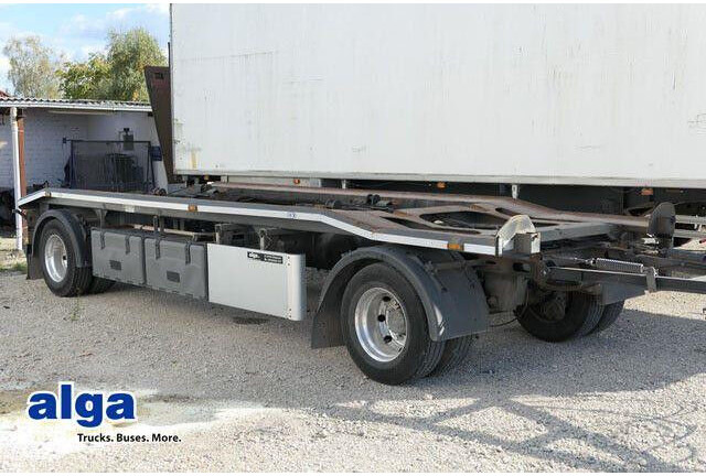 HKM G 18 ZL 5,0, Außenroller 5 bis 7m, Luftfederun - Containersläp/ Växelflaksläp: bild 1 HKM G 18 ZL 5,0, Außenroller 5 bis 7m, Luftfederun - Containersläp/ Växelflaksläp: bild 1