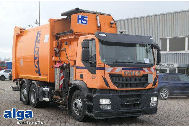 Iveco AD260SY/PS, Terberg, Seitenlader, 30m³, 140tkm - Sopbil: bild 1 Iveco AD260SY/PS, Terberg, Seitenlader, 30m³, 140tkm - Sopbil: bild 1