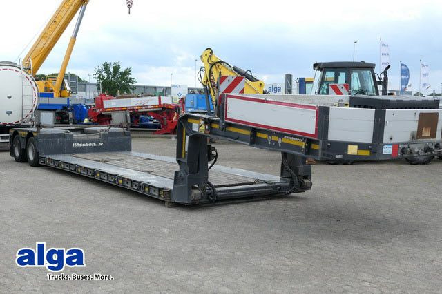 Låg lastare semitrailer Kässbohrer LB2, Tiefbett, Ausziehbar, Verbreiterbar,Gelenkt: bild 1