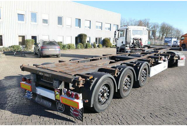 Krone SD, Container-Chassis, Heckausschub, Luft-Lift - Låg lastare semitrailer: bild 4 Krone SD, Container-Chassis, Heckausschub, Luft-Lift - Låg lastare semitrailer: bild 4