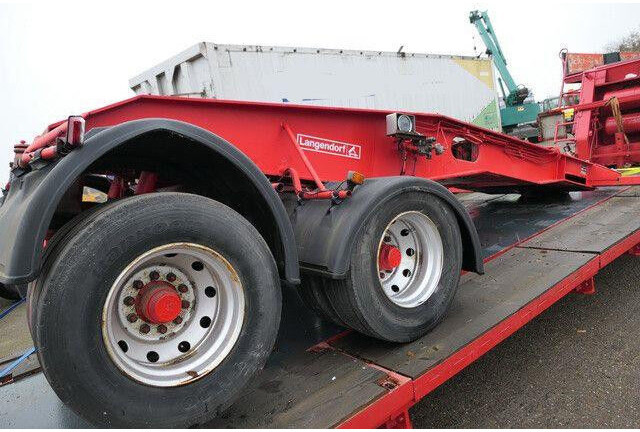Låg lastare semitrailer Langendorf 5-Achser + 2-Achser Dolly, 91to. GG., Luftfed.: bild 12 Låg lastare semitrailer Langendorf 5-Achser + 2-Achser Dolly, 91to. GG., Luftfed.: bild 12
