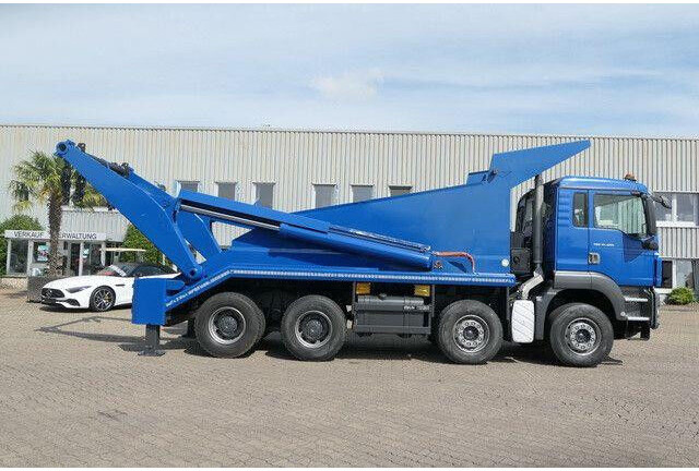 MAN 41.480 TGS 8x4, gr. Federpaket, 37tkm, 4-Achser - Lastbil med kabelsystem: bild 2 MAN 41.480 TGS 8x4, gr. Federpaket, 37tkm, 4-Achser - Lastbil med kabelsystem: bild 2