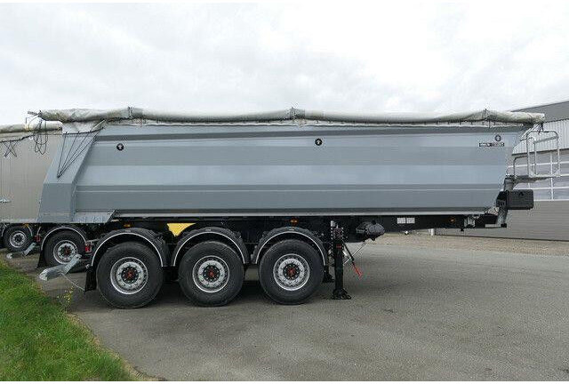 Mega MNW, Stahl, Hardox, 25m³, SAF, Luft-Lift, Plane - Tippbil semitrailer: bild 3 Mega MNW, Stahl, Hardox, 25m³, SAF, Luft-Lift, Plane - Tippbil semitrailer: bild 3