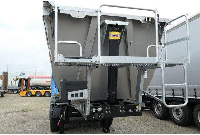 Mega MNW, Stahl, Hardox, 25m³, SAF, Luft-Lift, Plane - Tippbil semitrailer: bild 2 Mega MNW, Stahl, Hardox, 25m³, SAF, Luft-Lift, Plane - Tippbil semitrailer: bild 2