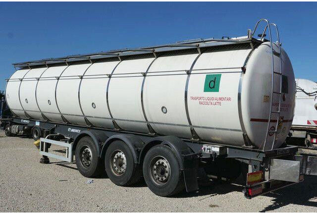 Menci SA 105, Isoliert, Tank aus 2016, 32m³, 4 Kammern - Tanktrailer: bild 4 Menci SA 105, Isoliert, Tank aus 2016, 32m³, 4 Kammern - Tanktrailer: bild 4