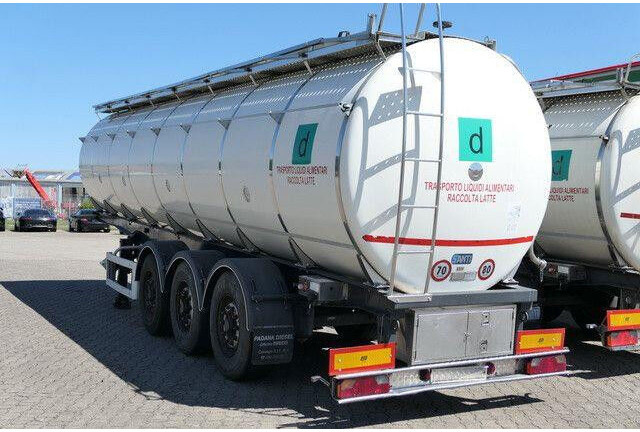 Menci SA 105, Lebensmittel, 32m³, Luft-Lift - Tanktrailer: bild 2 Menci SA 105, Lebensmittel, 32m³, Luft-Lift - Tanktrailer: bild 2