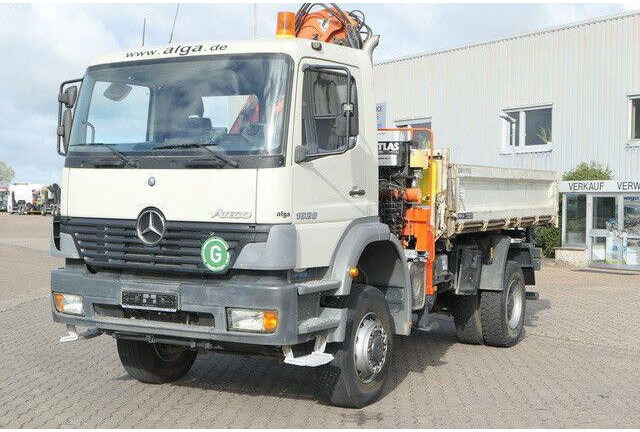 Mercedes-Benz 1828 Atego 4x4, Atlas AK 105.1, Funk, Hydr., AHK - Tippbil lastbil: bild 4 Mercedes-Benz 1828 Atego 4x4, Atlas AK 105.1, Funk, Hydr., AHK - Tippbil lastbil: bild 4
