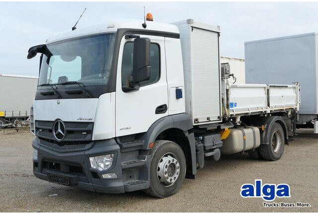 Mercedes-Benz 2030 L Antos 4x2, Kran,Generator,Plane,Hydraulik - Tippbil lastbil: bild 1 Mercedes-Benz 2030 L Antos 4x2, Kran,Generator,Plane,Hydraulik - Tippbil lastbil: bild 1