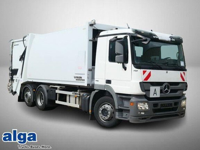Mercedes-Benz 2532 L Actros 6x2, Faun, Variopress II 524,Klima - Sopbil: bild 1 Mercedes-Benz 2532 L Actros 6x2, Faun, Variopress II 524,Klima - Sopbil: bild 1