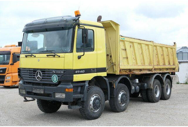 Mercedes-Benz 4140 AK Actros, Allrad, alter Tacho, 4x am Lager - Tippbil lastbil: bild 2 Mercedes-Benz 4140 AK Actros, Allrad, alter Tacho, 4x am Lager - Tippbil lastbil: bild 2